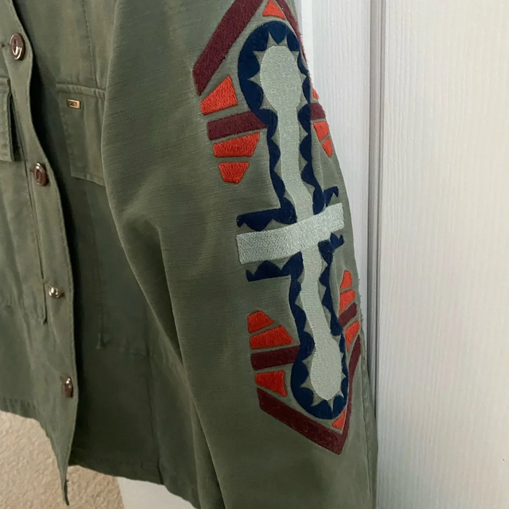 Obey ‘army’ style boxy jacket - Picture 3 of 3